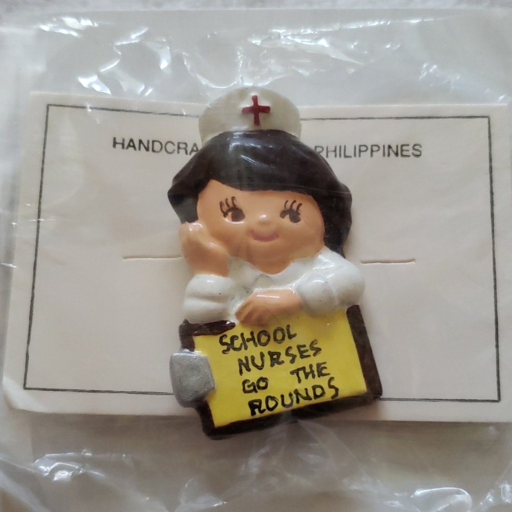 School Nurses Pin Brooch RN Frontline Hero